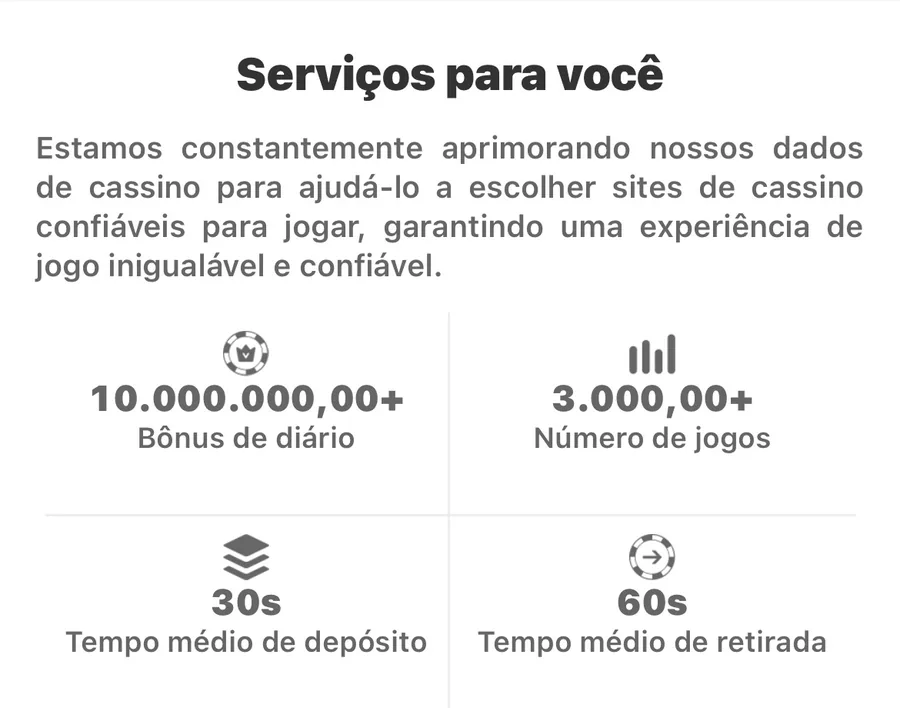 Serviços para você